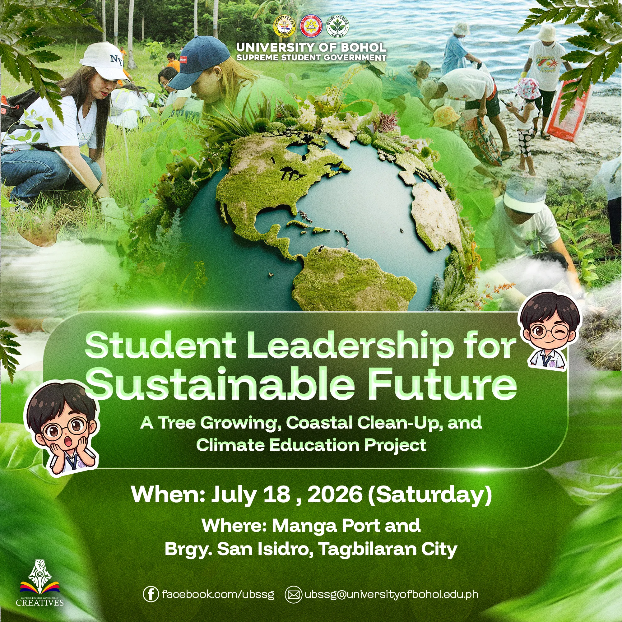 Student Leadership for Sustainable Future: A Tree Growing, Coastal Clean-Up, and Climate Education P — image 1