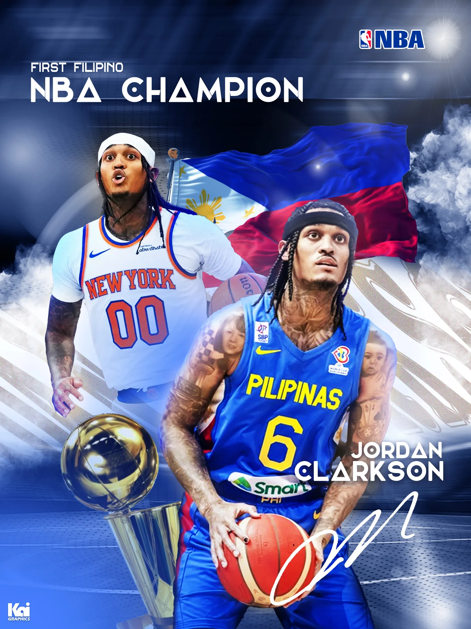 JORDAN CLARKSON  - FAN ART — image 1