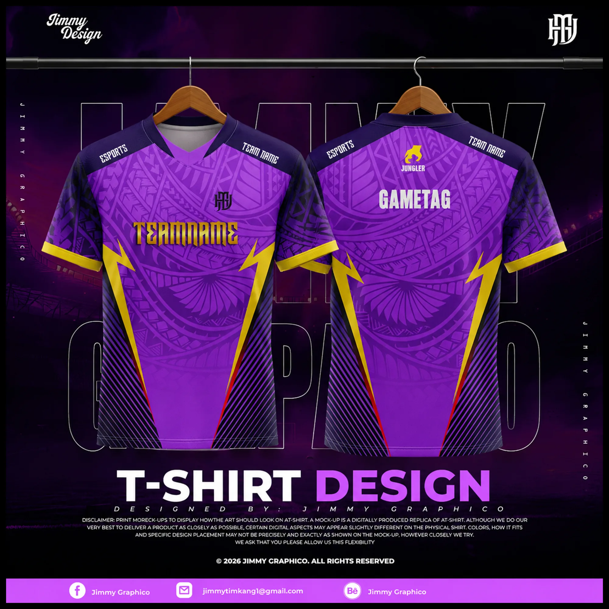 ESPORTS JERSEY DESIGN — image 3