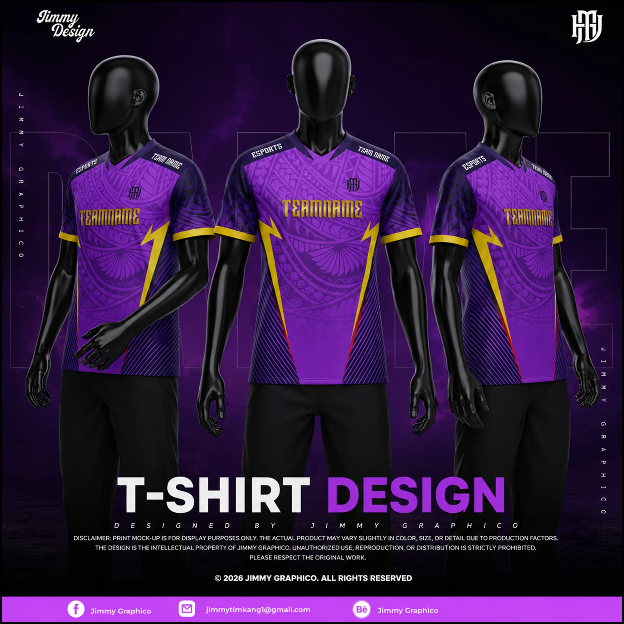 ESPORTS JERSEY DESIGN — image 2