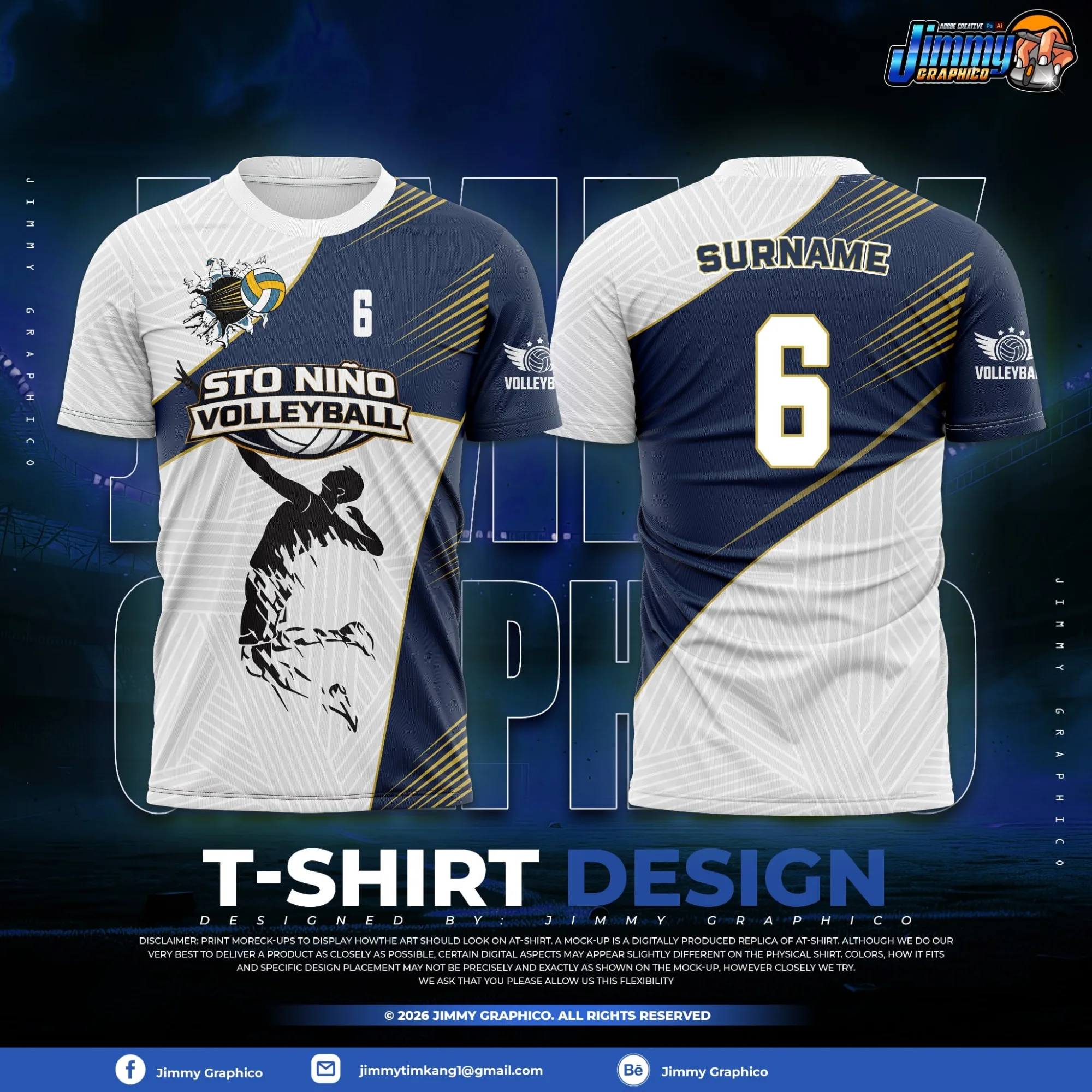 T- Shirt / Basketball Jersey Design — image 1